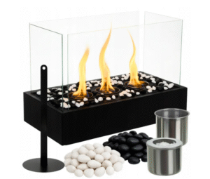 Biokominek wolnostojący 3 paleniska